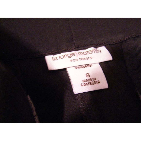 New Liz Lange maternity Target blk dress pants 8 - Picture 4 of 7